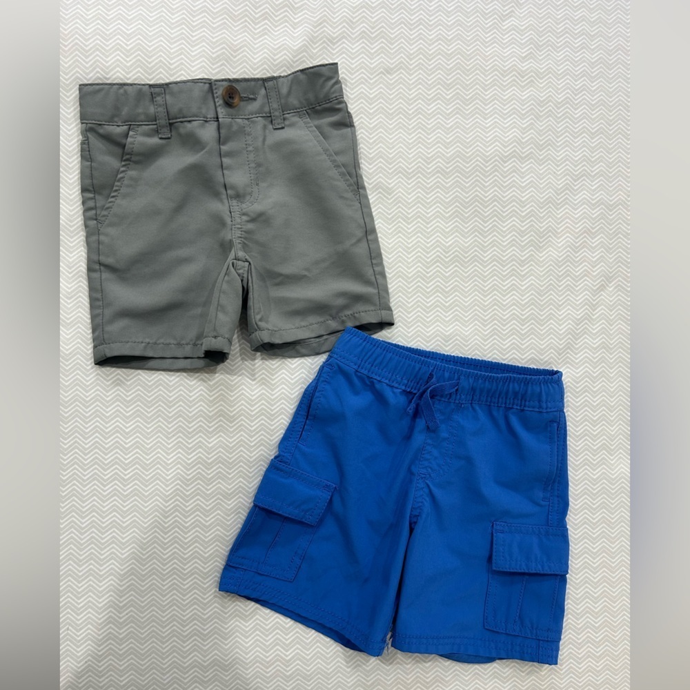 Cat & Jack Vibrant Blue Elastic Shorts